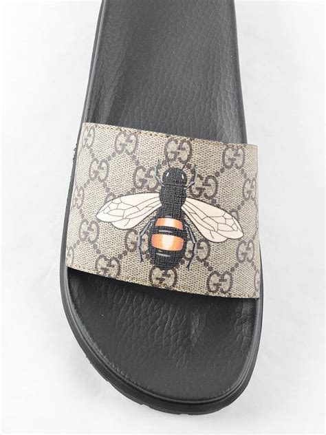 gucci bee print|gucci flats with bee.